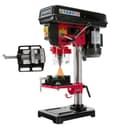 Arebos Perceuse à colonne 500 W | Avec système d'alignement laser | Réglage de table : 45 degrés – 0 – 45 degrés | 5 Vitesses différentes | Plage de Serrage: 1,5-13 mm - 1