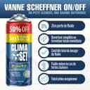 CLIMASET - 3-En-1 R 1234yf Recharge Climatisation, Huile, Produit Anti-Fuites XL et 2 X R1234yf XL - Kit de Recharge de Gaz pour Climatisation Automobile - 4