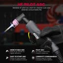 bestarc Plasma Cutter, Pilot Arc [Air Sensor Technology] 110/220V BTC500DP 10th Generation, 50Amps Screen Display Digital Plasma Cutting Machine (BTC500DP 10GEN 110/220V) - 7