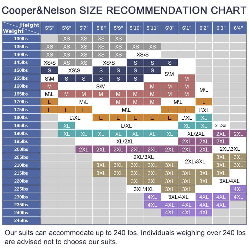Cooper & Nelson Men's 3 Piece Suits for Men Tuxedo - 2