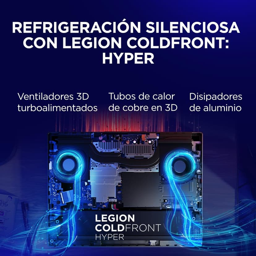 Lenovo Legion 5 Gen 10 Ordinateur Portable Gaming IA 15.1" WQXGA OLED (Intel Core i7-13650HX, NVIDIA GeForce RTX 5070, RAM 32 Go, SSD 1 to, Wi-FI 7, sans système d'exploitation), Clavier RVB Espagnol - 4