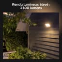 Philips Hue White & Color Ambiance Projecteur Extérieur DISCOVER, Éclairage extérieur en Aluminium Noir, Projecteur lumière compatible avec Alexa, Google Assistant et Apple Homekit - 8
