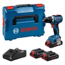 Bosch Professional 18V System GSR 18V-65 Cordless Drill (brushless Motor, Head Length 166, incl. 3 x ProCORE18V 4.0Ah Batteries, L-BOXX) - 1