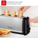 Tostadora Moulinex Subito 1000W Gris Inox - 6