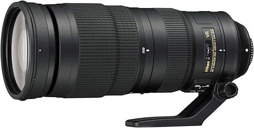 Nikon 200-500 mm/F 5.6 AF-S NIKKOR E ED VR lenses