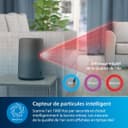 Purificateur d'Air Compact Philips 800i Series, 49m2, Filtre HEPA & Filtre à Charbon Actif, Élimine Jusqu'à 99,5% Des Virus Et Aérosols De l'Air (1), Noir (AC0850/11) - 7