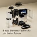 Siemens EQ900 TQ903D03 Automatic Coffee Machine, App Control, Intuitive Touch Screen, Barista Mode, AromaBoost, Noise Reduction, Premium Grinder, Automatic Steam Cleaning, - 7