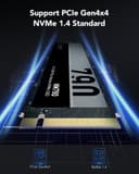 Lexar NM790 SSD 8TB, M.2 2280 PCIe Gen4x4 NVMe 1.4 Internal SSD, Up to 7,400MB/s Read, Up to 6,500MB/s Write, Internal Solid State Drive for PS5, PC, Laptop, Gamers, Professionals - 3