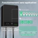 dé Wallbox 7.4 kW with Electricity Meter [1-Phase|400V|6-32A], Home Charging Station 7.5 m Charging Cable CEE 32A to Type 2 EV Charger, CE Certified with Cable Holder for EV and PHEV, Black - 4