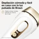 Braun IPL Silk Expert Pro 5 Hair Removal Device for Women/Men, 2 Attachments, Visible Hair Removal, Designed in Germany, Venus Razor, Alternative to Laser Hair Removal, PL5157, White/Gold - 7