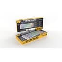 The G-Lab - Keyz Titanium - Gamer Keyboard White 65% AZERTY USB - Mechanical Switch Keyboard Red - RGB 100% Customizable, Anti-Ghosting, Programmable Macro - for PC, PS4, PS5, Xbox - New (White) - 7