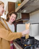 Plaque Anti Projection Cuisine 4 Côtés Anti Eclaboussure Cuisine Pliable Protection Plaque de Cuisson Facile À Nettoyer Gadget Cuisine Anti-éclaboussures pour la Cuisine et Cuisinière 76x29x30cm - 7