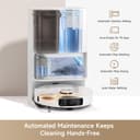 dreame L10s Ultra Gen 2 Robot Vacuum with Mop, 10000Pa, LiDAR Obstacle Avoidance & MopExtend Technology, Auto Washing&Drying, Self-Emptying&Refilling, 10.5mm Mop Lifting - 4