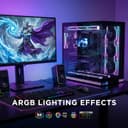 Jungle Leopard V3 Daisy Chain A-RGB Ventilateur 120 mm ARGB PWM PC Ventilateur RVB Commutable Forward/Reverse Flow - 2