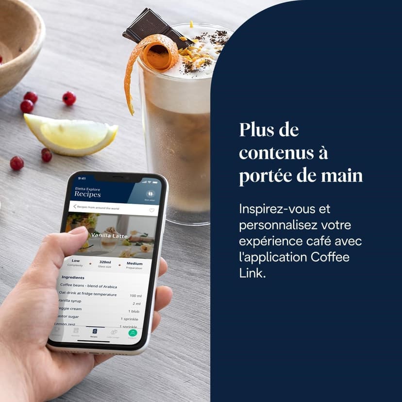 De'Longhi Eletta Explore Cold Brew ECAM452.67.G, Machine à Café Barista avec LatteCrema Hot and Cool, Machine à Espresso, Machine à Café Automatique, Extraction Froide, Pot à Café Inclus, Gris Foncé - 9