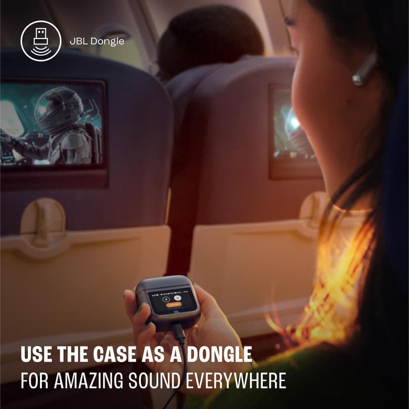 JBL Tour Pro 3, True Wireless Bluetooth Earbuds with Smart Charging Case, 40h Battery Life, True Adaptive Noise Cancelling 2.0 and JBL Spatial 360 Sound with Head Tracking, Black - 3