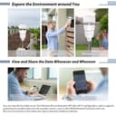 ECOWITT Wittboy Weather Station HP2564, 7 in 1 Wireless Weather Stations with Outdoor Sensors, 7-inch TFT Color Touch Screen Indoor Console Receive Weather Forecast for Home Garden Farm, 868 Mhz - 9