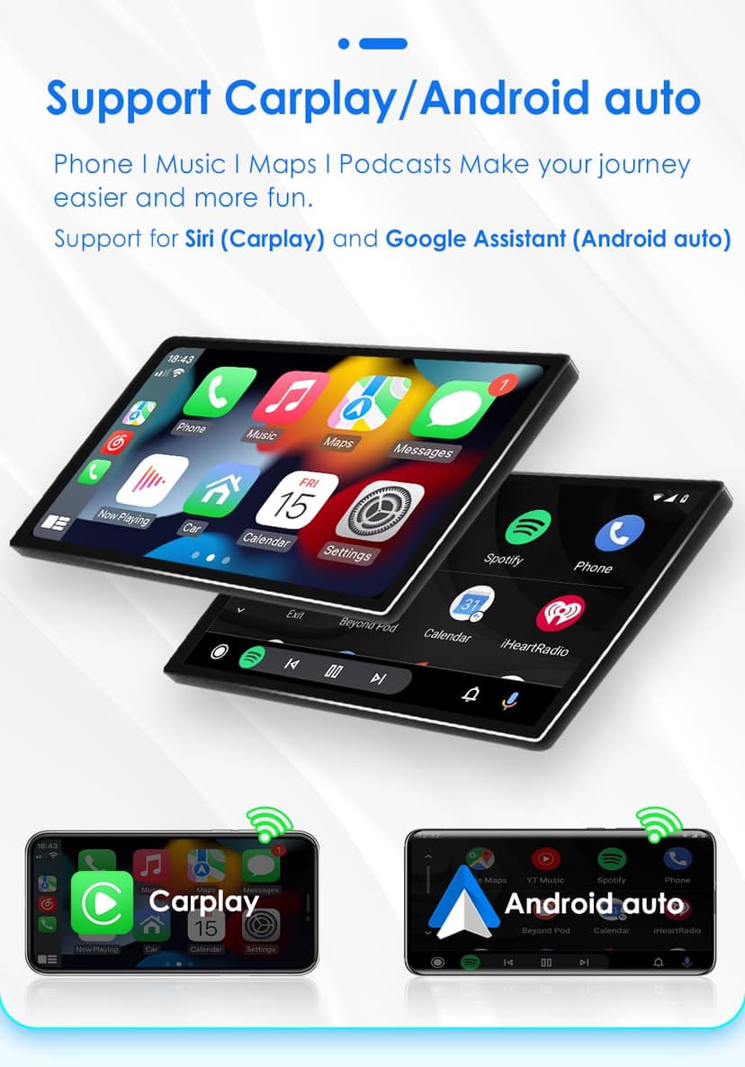 Autoradio Android 13 pour Citroën C3 DS3 2010-2016, 8 cœurs 4G + 32 Go Navi Support autoradio sans Fil Carplay/Android Auto Bluetooth Dab WiFi 4G Lien Miroir caméra arrière/Avant (Noir) - 4