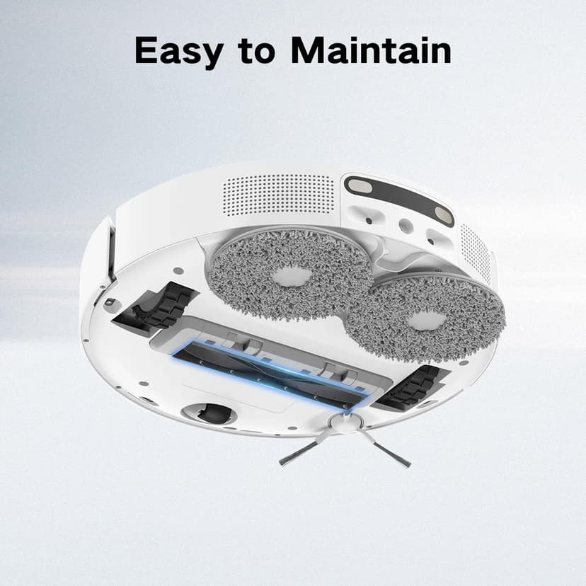 2 Pièces Brosses Principales de Rechange pour Dreame L10s/L10/L20/L10s Pro/L40/L50 Ultra/AE, X30/D20/X40 Ultra Complete, D10s/D10/D10s Pro/Plus/D9 Max Robot Aspirateur, Sans Enchevêtrements et Durable - 6
