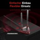 TP-Link WiFi 6 Carte WiFi PCIe AX3000, Archer TX3000E, Adaptateur Bi-Bande Bluetooth 5.3 avec 2 antennes multidirectionnelles, Intel AX200, Support Windows 11/10(64-bit), Ideal pour Gaming - 6