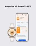 HUAWEI Watch GT 6 GPS 46mm Montres connectées, Écran AMOLED de 1,47 Pouce, Jusqu'à 21 Jours d'autonomie, Cyclisme de Niveau Professionnel, Compatible avec iOS et Android, Analyse ECG, Gris - 9