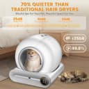 Self Cleaning Cat Litter Tray, Automatic Cat Litter Tray with App Control, Large Capacity, Self Cleaning Litter Box For Multiple Cats, Odourless, Safety Protection - 3