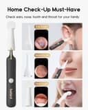Bebird Earsight Plus Ear Wax Removal Tool Camera, Ear Cleaner with Flexible Wireless Ear Camera Otoscope, Painless Visual Ear Pick Tweezers Wax Remover, Portable Ear Cleaning Kit for Adults/Kids - 4