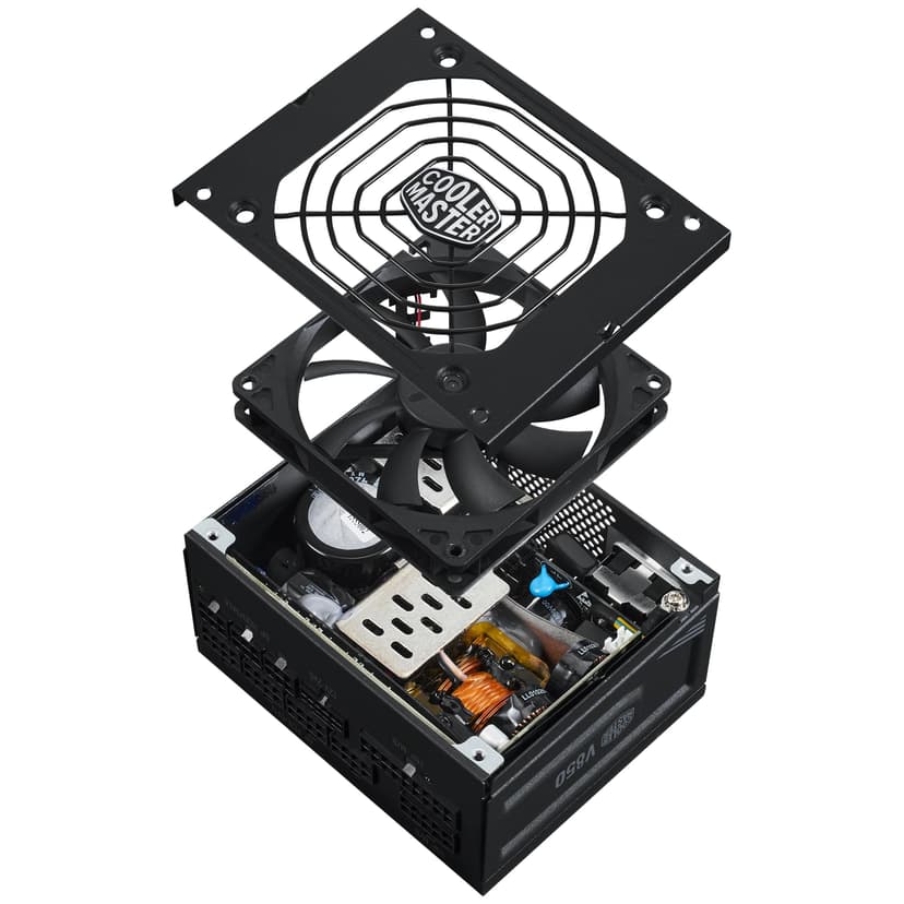 Cooler Master V850 SFX Gold ATX 3.1, Prise EU - 850W 80 Plus Gold, Alimentation Entièrement Modulaire SFF/Mini-ITX PSU, Ventilateur 92mm FDB, Câble PCIe 5.1, Adaptateur SFX-ATX, Garantie 10 Ans - 4