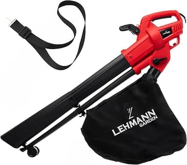 Lehmann 3 en 1 Souffleur de Feuilles Électrique, Aspirate…