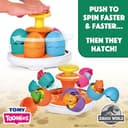 Toomies E73252 Tomy Spin & Hatch Dino Eggs, Dinosaur Children, Jurassic World, Educational Shape Sorter with Colours and Sound, Toy for Baby Boys & Girls Aged 1, 2 & 3 Years Old, Multicoloured - 4