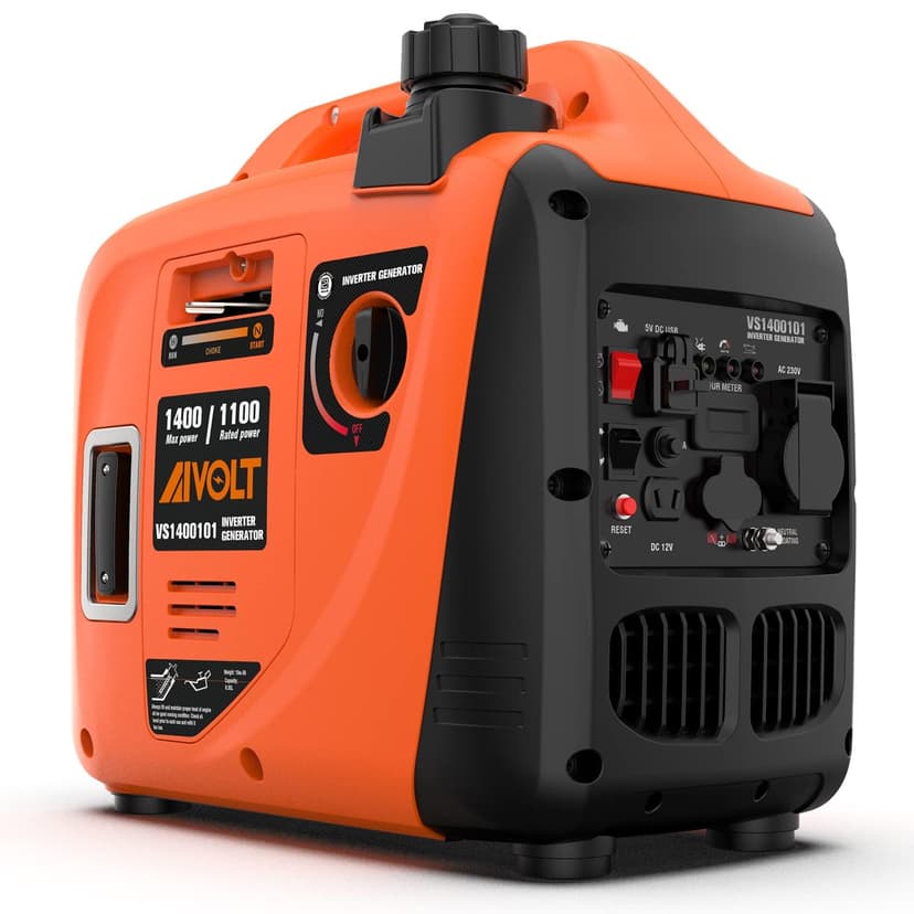 AIVOLT 1400W Silent Inverter Generator Set With AC 230V/D… - 1