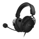 HyperX Cloud Alpha S Gaming Headset for PC and PS4, 7.1 Surround Sound, Adjustable Bass, Dual Room Drivers, Chat Mixer, Background Noise Cancelling Microphone, Black - 1