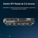 ASUS PRIME RX9070 XT OC, PCIe5, 16GB DDR6, HDMI, 3 DP, 3030MHz Clock, Overclocked, Compact SFF-Ready - 2