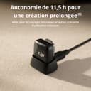 DJI Mic Mini (2 TX + 1 RX Mobile), Microphone Cravate sans Fil pour iPhone 17/16/15 et Android/PC/Tablette, prêt à l’Emploi, Transmission 300 m, ultraléger, réduction Active du Bruit, vlog - 5