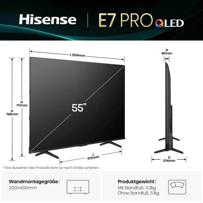 Hisense 55E7Q Pro - 2