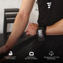 Ekkovision Weight Lifting Strap Bax Logo Cuffed With D Ring - 5