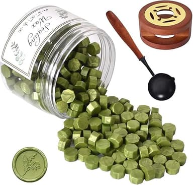 Perles de Cire à Cacheter, Cachet de Cire, 200 PCS Cire à…