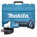 Makita DGA504ZJ Cordless Angle Grinder, Blue - 1