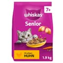 Whiskas Senior Cat Food Dry Food for Older Cats From 7 Years (6 x 1,9 kg) - 1