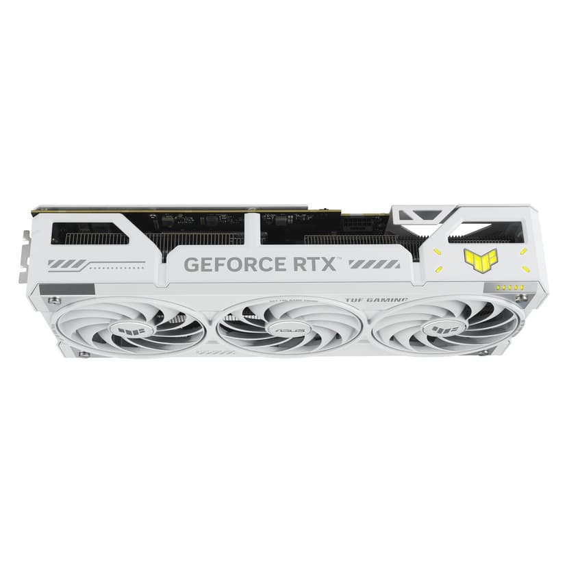 ASUS TUF Gaming GeForce RTX 5070 Ti 16GB GDDR7 BTF White OC Edition Graphics Card (NVIDIA DLSS 4, 3,125-Slot, PCIe 5.0, 3X DisplayPort 2.1b, 2X HDMI 2.1b, GC-HPWR, White, TUF-RTX5070TI-O16G-BTF-WHITE) - 5