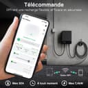 dé Wallbox 7.4 kW with Electricity Meter [1-Phase|400V|6-32A], Home Charging Station 7.5 m Charging Cable CEE 32A to Type 2 EV Charger, CE Certified with Cable Holder for EV and PHEV, Black - 3