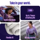 Bose Ultra Open Bluetooth Earbuds with OpenAudio Technology, Open Ear Wireless Earbuds, Up to 48 Hours of Battery Life, Desert Gold - Limited Edition - 4