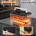 Heated Lunch Box Cordless Electric Lunch Box for Adults - 6