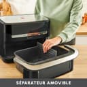 Moulinex Easy Fry Dual Flex, Air Fryer, Large Drawer 9L, Double Zone, Removable Divider, Up to 8 People, 7 Intuitive Programs, EZ9228F0, Black - 5
