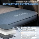 HIKENTURE Camping Mattress for Tesla Model Y (2025 Ultralight Edition), 8 cm Sleeping Mat, Self-Inflating Memory Foam, Sleeping Mat with Over 40% Compact Pack Size, Model Y Accessories for 4 Seasons - 5
