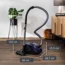 Siemens VS06A111 Aspirateur Synchropower avec sac, Highpower Moteur, Système Powersecure Joints de et Brosse Coussin Bleu Moonlight - 3