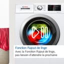 Bosch WGB244A2FR Series 6 Freestanding Washing Machine, 9 kg, 1400 RPM, White - 5