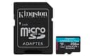 Kingston Canvas Go Plus microSDXC Memory Card Gen4 200MB/s A2 U3 V30 256GB Card + Adapter-SDCG4/256GB - 1