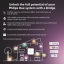 Philips Hue Play Gradient PC Lightstrip Starter Kit Including Hue Bridge [for 32-34 Inch Screens] LED Smart Lighting. Sync for Entertainment, Gaming and Media. - 6