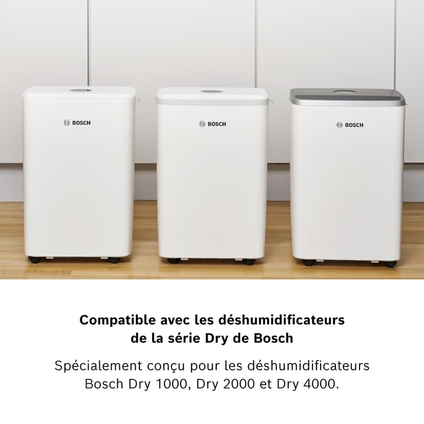 Bosch Original Filtres de rechange pour déshumidificateurs - Haute efficacité, Facile à installer et Durable - Paquet de 2 - 6
